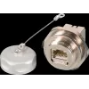 EFB Elektronik IP67 zabudovateľná zásuvka M25 RJ45 Cat.6A E-20070 pre Cat.5/6/7 káble