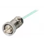 EFB Elektronik IP67 káblová priechodka M25 LC-Duplex konektor samec na LC-Duplex konektor samec OM3 5m