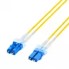 EFB Elektronik IPL-DF-LCULCU-2-0300 - 3 m - OS2 - LC - LC Duplex optický patch kábel