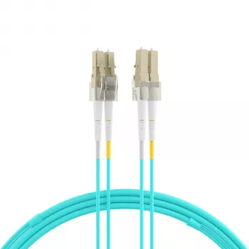 EFB Elektronik IPL-DF-LCULCU-3-0050 sklenený patch kábel, 0,5 m, OM3, LC/UPC na LC/UPC, Duplex, LSZH, aqua