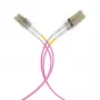 EFB Elektronik IPL-DF-LCULCU-4-0050 optický patch kábel, 0,5 m, OM4, LC Duplex, Aqua
