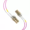 EFB Elektronik IPL-DF-LCULCU-4-0050 optický patch kábel, 0,5 m, OM4, LC Duplex, Aqua