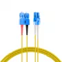 EFB Elektronik IPL-DF-LCUSCU-2-0100 - 1 m - OS2 - LC - SC Duplex optický patch kábel