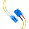 EFB Elektronik IPL-DF-LCUSCU-2-0100 - 1 m - OS2 - LC - SC Duplex optický patch kábel