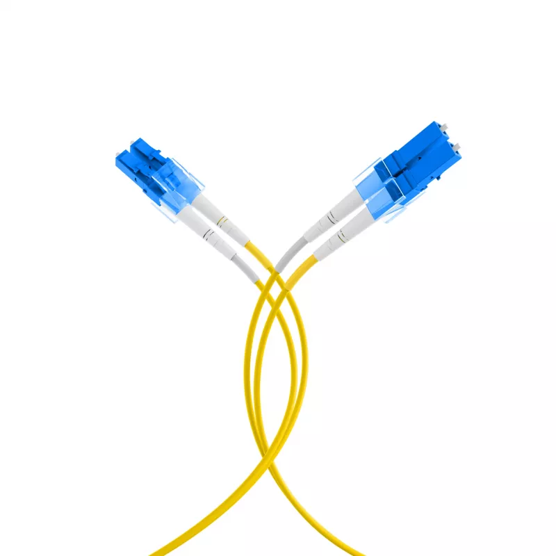 EFB Elektronik IPL-DR-LCULCU-2-0050 optický patch kábel, OS2, LC/UPC na LC/UPC, 0,5 m, žltý