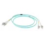 EFB Elektronik IPL-DR-LCULCU-3-0200 optický patch kábel, 2 m, OM3, LC/UPC na LC/UPC, Duplex, Aqua