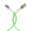 EFB Elektronik IPL-DR-LCULCU-5-1000 Duplex patch kábel OM5 LC/UPC na LC/UPC 10 m LSZH limetkovozelená