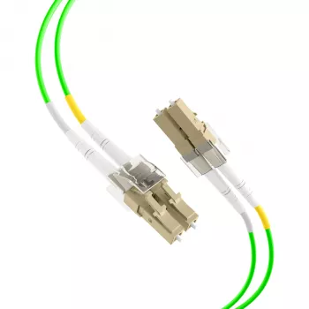EFB Elektronik Duplex prepojka LC-LC 50/125µm OM5 LSZH Lime Green 2,0mm 7,5m