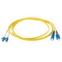 EFB Electronics IPL-DR-LCUSCU-2-1000 optický patch kábel, OS2, LC na SC, 10 m, žltý