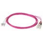 EFB Elektronik IPL-DR-LCUSCU-4-0750 vláknový patch kábel, 7,5 m, OM4, LC na SC, duplex, LSZH