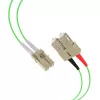 EFB Elektronik IPL-DR-LCUSCU-5-0100 vláknový patch kábel, 1 m, OM5, LC na SC, simplex, LSZH, limetkovozelená