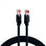EFB-Elektronik RJ45 patch kábel Cat.6A S/FTP LSZH Draka UC900 TM21 čierny 40m