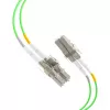 EFB duplex patch kábel LC-LC OM5 1,5m LSZH 2mm limetkovozelená