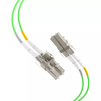 EFB duplex patch kábel LC-LC OM5 1,5m LSZH 2mm limetkovozelená