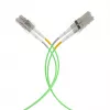 EFB duplex patch kábel LC-LC OM5 1,5m LSZH 2mm limetkovozelená