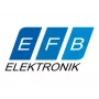 EFB ICS IE UC900 SS23 Cat.7 priemyselný ethernetový kábel, S/FTP, PE, čierny, pancierovaný, odolný voči UV