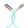 EFB Elektronik O0313.40 vláknový patch kábel, OM3, 40 m, LC-ST, aqua