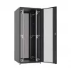 EFB Elektronik PRO 42U 19 inch serverová skriňa sieťový rozvádzač jet black RAL 9005 800x1000mm