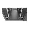 EFB Elektronik PRO 42U 19 inch serverová skriňa sieťový rozvádzač jet black RAL 9005 800x1000mm
