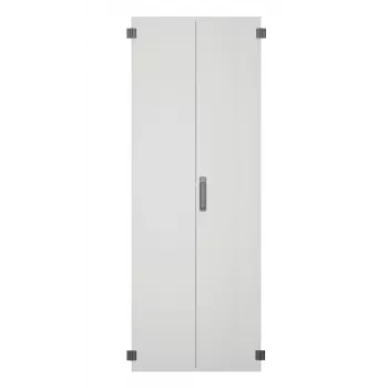 EFB PRO-TUR428S2.GR skriňové dvere pre PRO 42HE, šírka 800 mm, oceľ, dvojdielne, otočná rukoväť, RAL 7035 svetlosivá