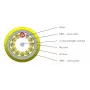 EFB Elektronik INFRALAN I-B(ZN)BH 4x12E 9/125µm OS2 LSZH žltá CPR-B2ca