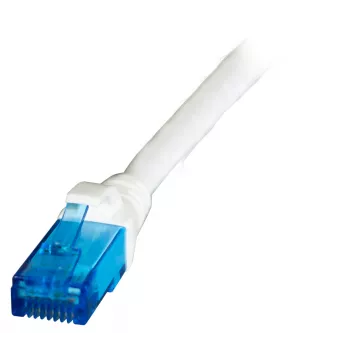 EFB Elektronik IPK-6A-U-HFR-WS-1000 Cat6a U/UTP patch kábel 10 m biely
