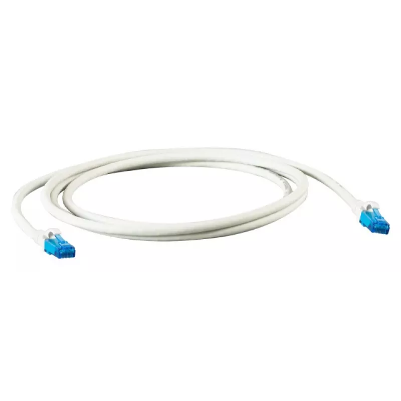EFB Elektronik IPK-6A-U-HFR-WS-1000 Cat6a U/UTP patch kábel 10 m biely