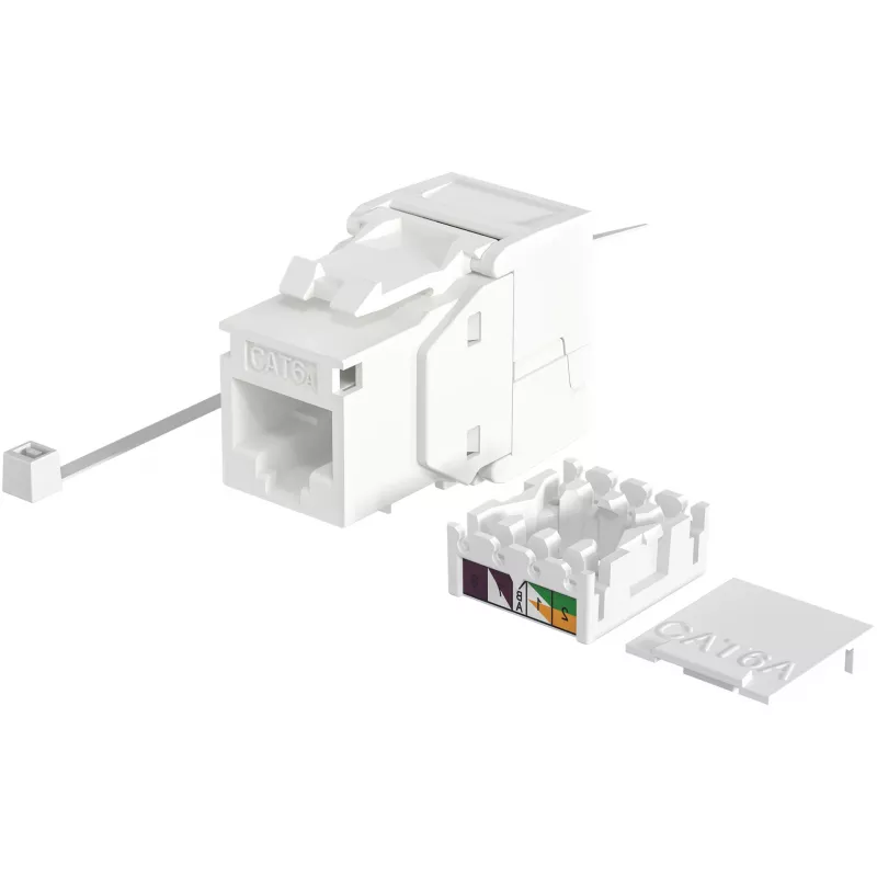 EFB Elektronik RJ45 Keystone UTP Cat.6A 500MHz Component Certified - sieťový - video/analógový
