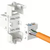 EFB Elektronik RJ45 Keystone UTP Cat.6A 500MHz Component Certified - sieťový - video/analógový