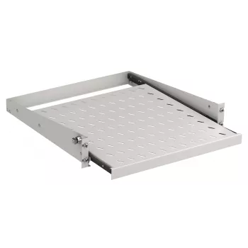 EFB Elektronik 19-palcová 2U výsuvná polica H 555mm predná montáž 20 kg
