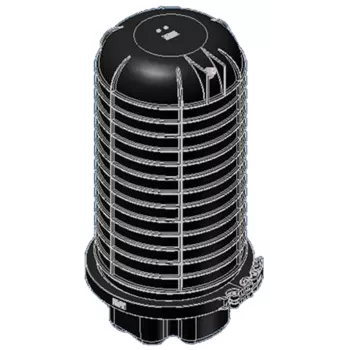 EFB Elektronik dome spojka flat 380mm výška 290 x 150mm