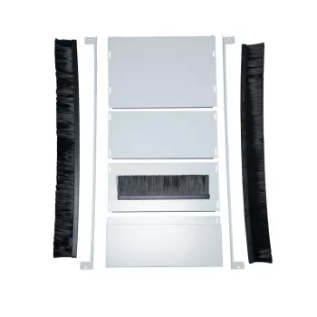 EFB Elektronik sada podlahových dosiek pre ESV skriňu 800x1000 mm nastaviteľná RAL7035