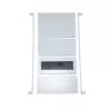 EFB Elektronik sada podlahových dosiek pre ESV skriňu 800x1000 mm nastaviteľná RAL7035