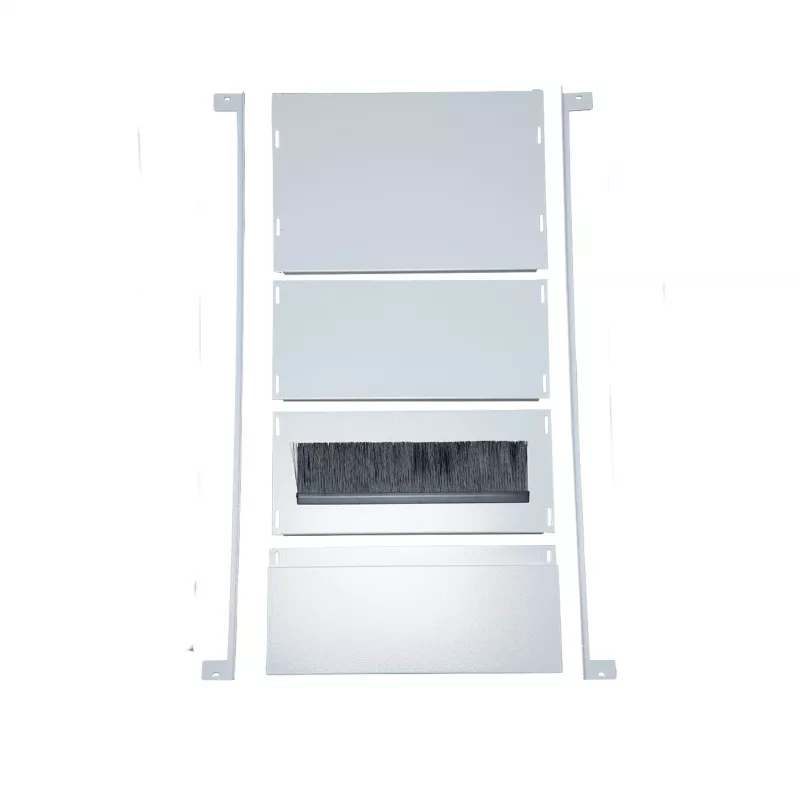 EFB Elektronik sada podlahových dosiek pre ESV skriňu 800x1000 mm nastaviteľná RAL7035