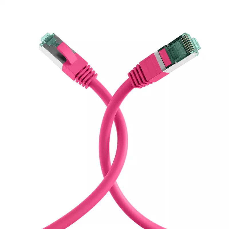 EFB Elektronik EFB MK600140MA - patch kábel Cat.6a, S/FTP, 40 m, magenta