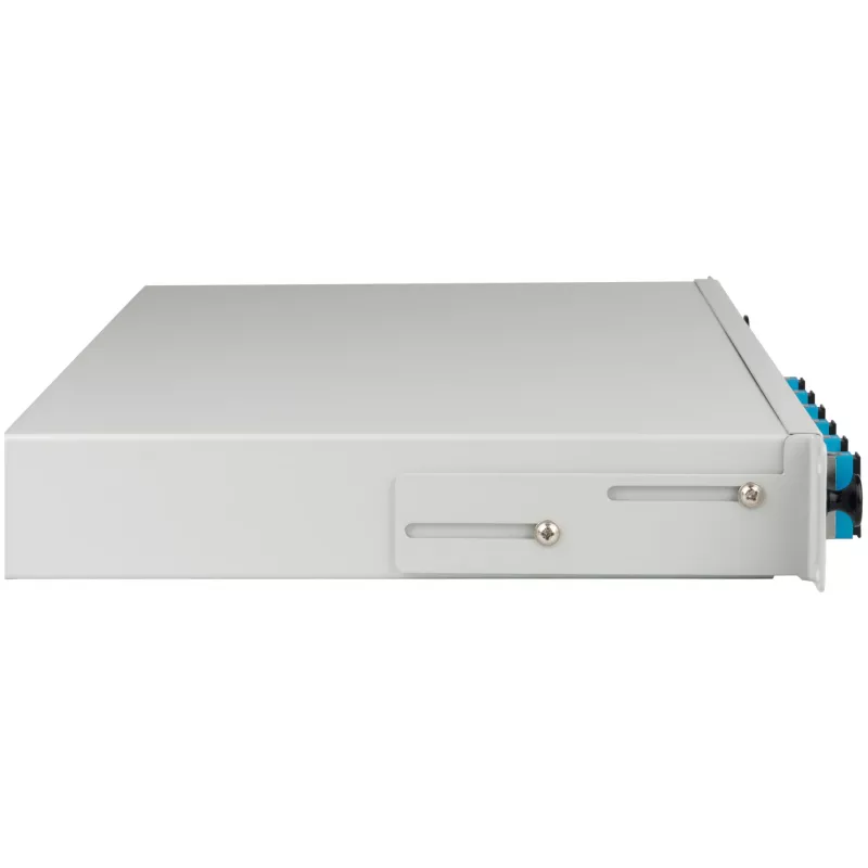 EFB Electronics spájacia box SC 9/125 OS2 výsuvný 12 pigtailov offset 6