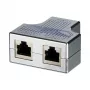 EFB Elektronik T-modulárny adaptér RJ45 konektor samica/2x samica 1:1 tienený