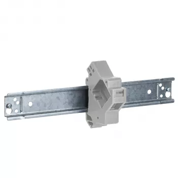 EFB Elektronik držiak keystone modulu 1-port, pre lištu DIN v rozvodných krabiciach, plast, biely (RAL 9010)