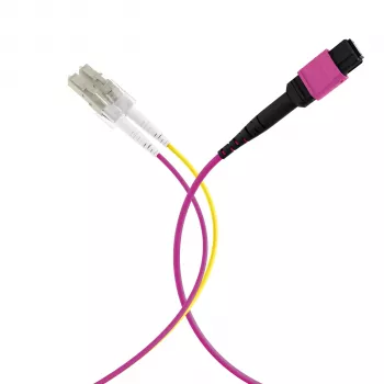 EFB ELEKTRONIK MPO-PLUS(F)-LC trunk kábel OM4 8 vlákien Typ B LSZH Erika-violett 5 m