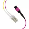EFB ELEKTRONIK MPO-PLUS(F)-LC trunk kábel OM4 8 vlákien Typ B LSZH Erika-violett 5 m