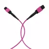 EFB ELEKTRONIK MPO-PLUS(F)-MPO-PLUS(F) patch kábel OM4 12 vlákien Typ B LSZH Heather Violet 1 m