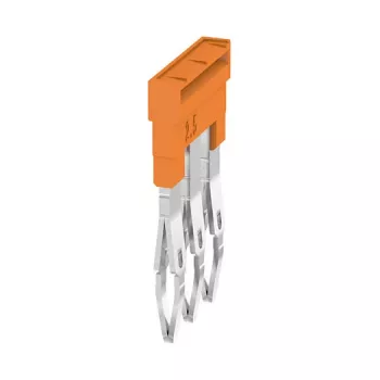 Weidmüller ZQV 2.5N 3 priečny prepojovač, A-séria, 2,5 mm², 3-pólový, oranžová