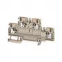Weidmüller priechodná svorka A2T 2.5, 2,5 mm², béžová, PUSH IN