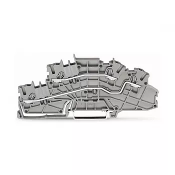 WAGO 2003-6642 priechodná svorka, TOPJOB® S, 2-vodičová, 4 mm², sivá, 800 V, 24 A