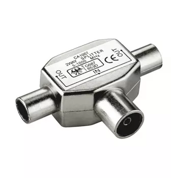VALUE Secomp VALUE koaxiálny T-adapter - anténny rozbočovač