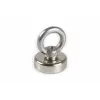 Eichner magnety s očkom strieborné, kov Ø 2,5 x 7,7 cm, 5 ks