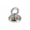 Eichner magnety s očkom strieborné, kov Ø 2,5 x 7,7 cm, 5 ks