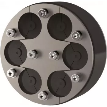 Hauff-Technik HRD 125-SG-6/6-31 systém káblových priechodiek pre 6 káblov