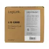 LogiLink karta PCI Express USB 3.2, 5 Gbps, 2 externé + 3 interné porty USB-A