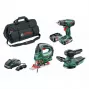 BOSCH PSR 1800 Li-2 + PST 18 Li + AdvancedOrbit 18 súprava akumulátorového náradia 18 V, 2 akumulátory (06039A310W)